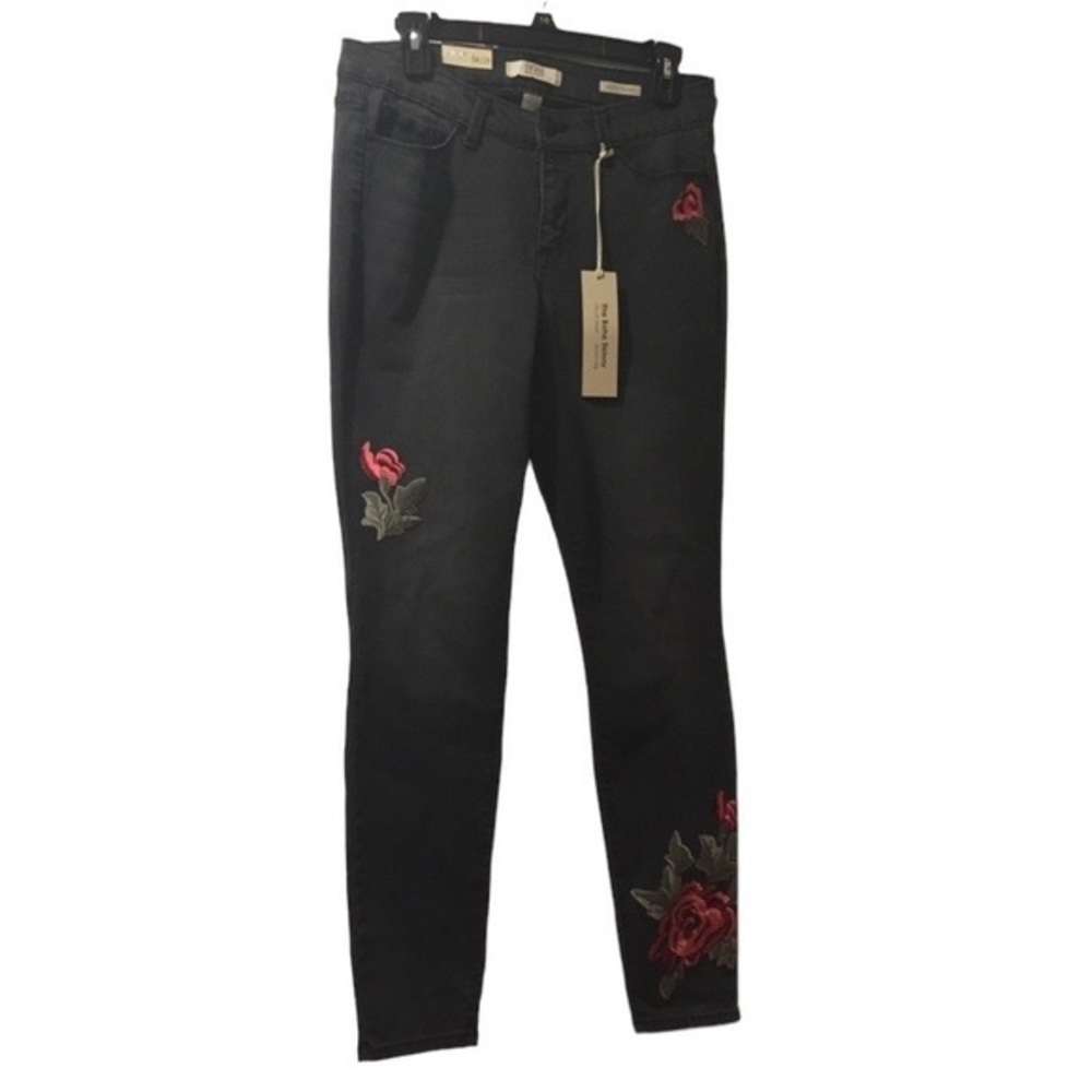 Vintage America Embroidered Skinny Jeans - 29/8 - NWT